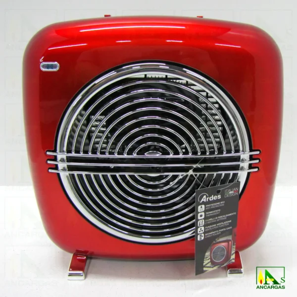 Ardes Calefactor Rock Rojo - Imagen Web de Ancargas ©