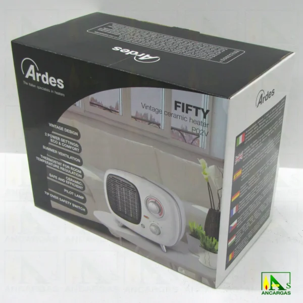 Ardes Termoventilador Fifty - Imagen Web de Ancargas ©