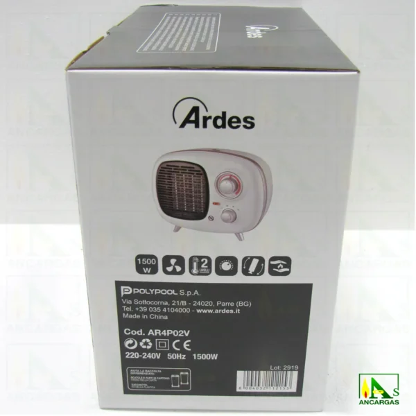 Ardes Termoventilador Fifty - Imagen Web de Ancargas ©
