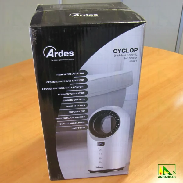 Termoventilador Cyclop Sin Aspas - Imagen Web de Ancargas ©