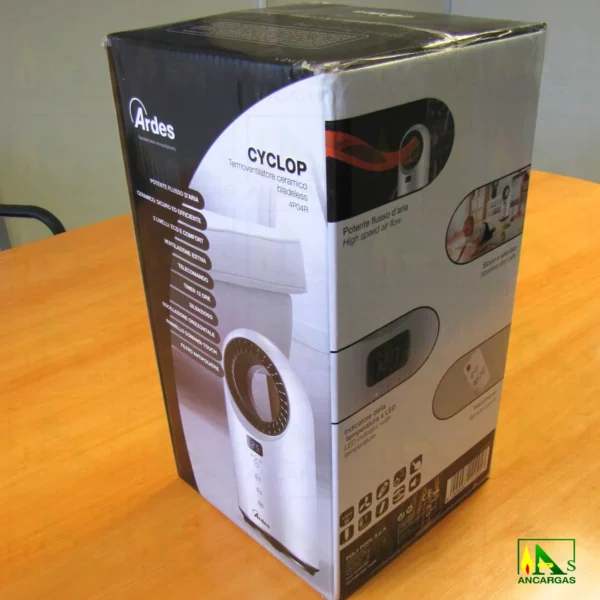 Termoventilador Cyclop Sin Aspas - Imagen Web de Ancargas ©