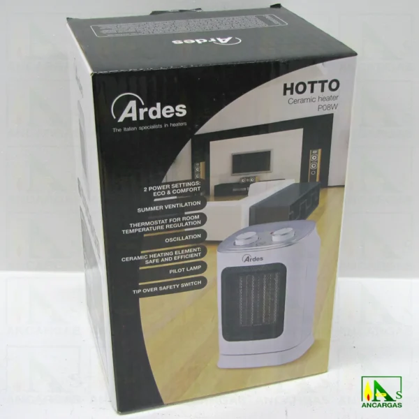 Ardes Calefactor Hotto - Imagen Web de Ancargas ©