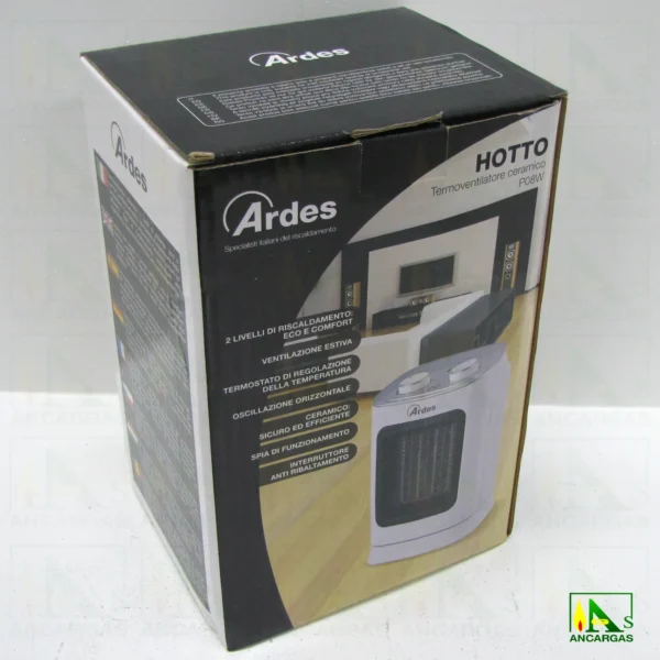 Ardes Calefactor Hotto - Imagen Web de Ancargas ©