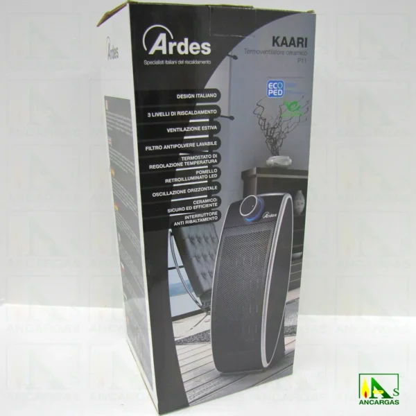 Ardes Calefactor Kaari - Imagen Web de Ancargas ©