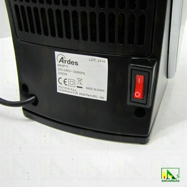Ardes Calefactor Kaari - Imagen Web de Ancargas ©