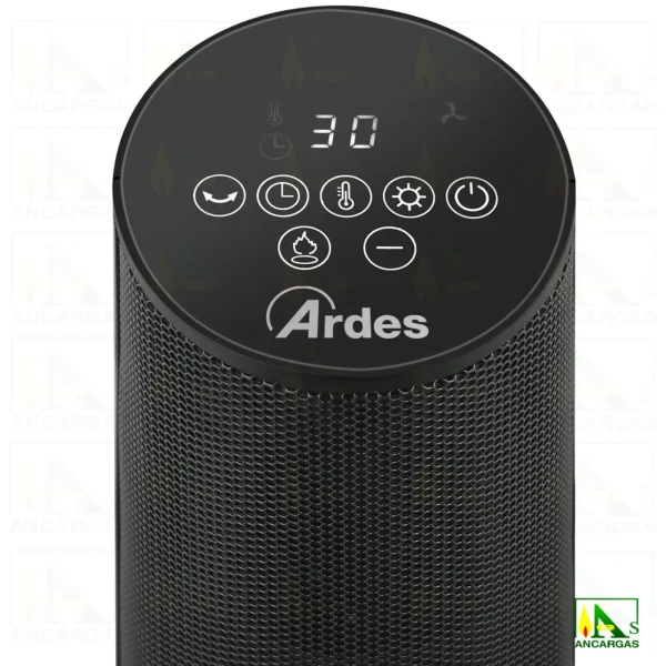 Torre Termoventilador Cerámico ATMO - Imagen Web de Ancargas ©