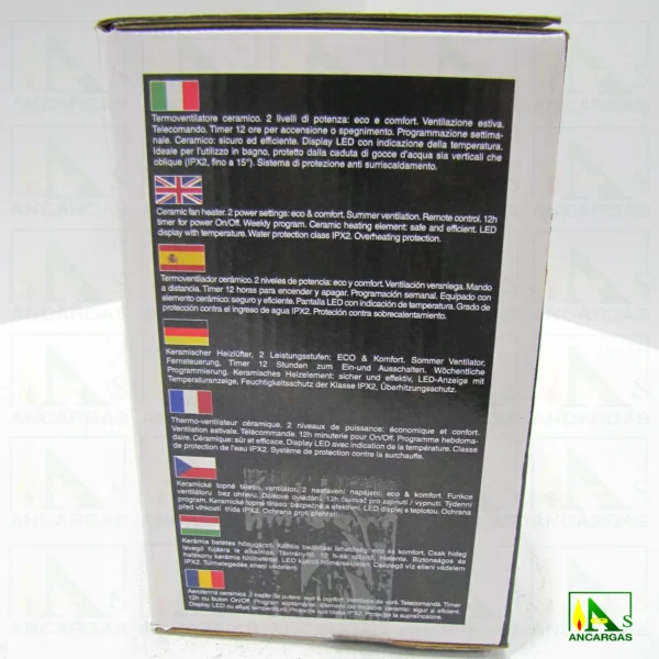 Ardes Calefactor Pareto Week - Imagen Web de Ancargas ©