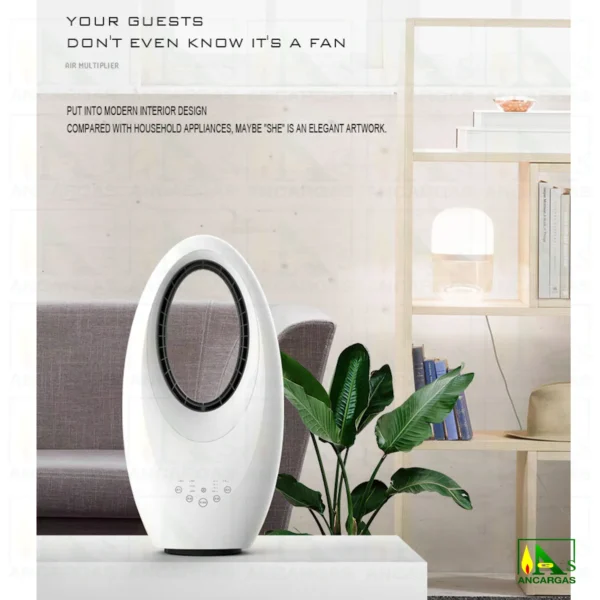 Ventilador sin aspas Muna - Imagen Web de Ancargas ©