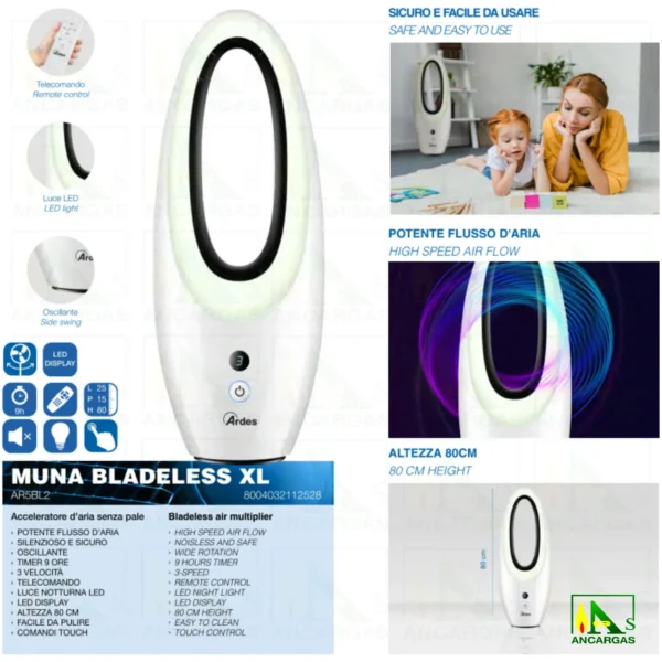 Ardes Ventilador Muna XL - Imagen Web de Ancargas ©