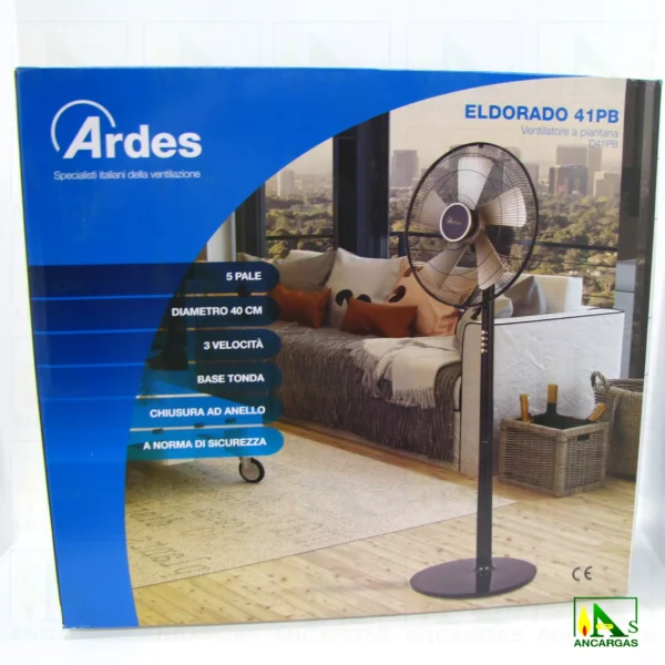 Ardes Ventilador Eldorado - Imagen Web de Ancargas ©