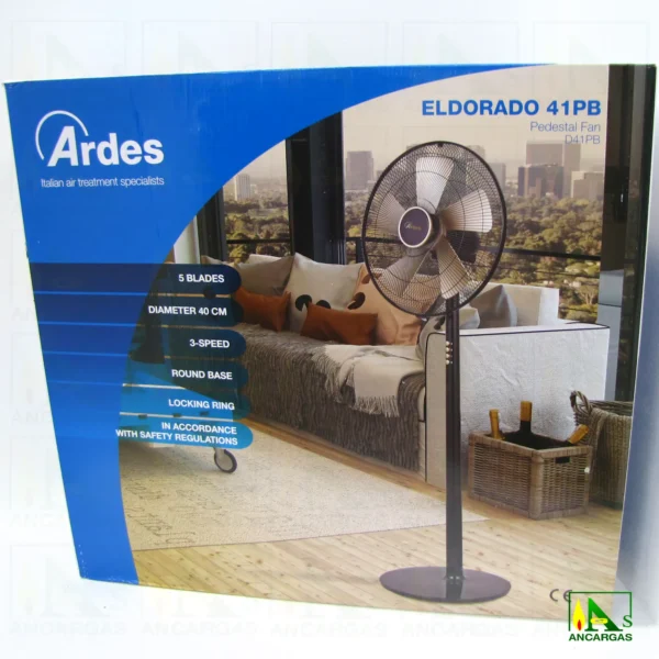Ardes Ventilador Eldorado - Imagen Web de Ancargas ©