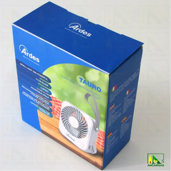 Ardes Ventilador Tauro - Imagen Web de Ancargas ©