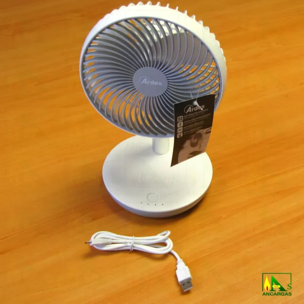 Ardes Ventilador Chargy - Imagen Web de Ancargas ©