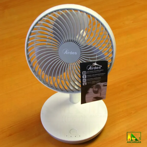 Ardes Ventilador Chargy - Imagen Web de Ancargas ©