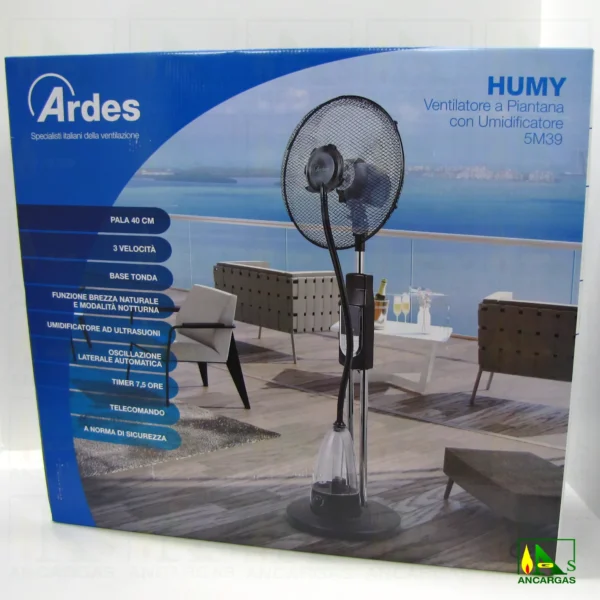 Ardes Humy Ventilador Humidificador - Imagen Web de Ancargas ©