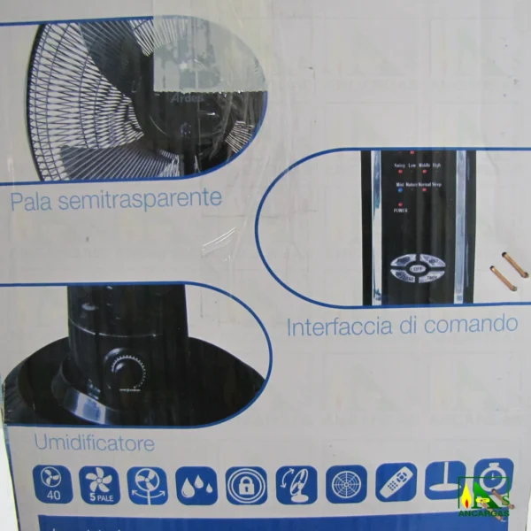 Ardes Ventilador Humidificador de Pie - Magnum Mist Ø40cm M40 - Imagen Web de Ancargas ©