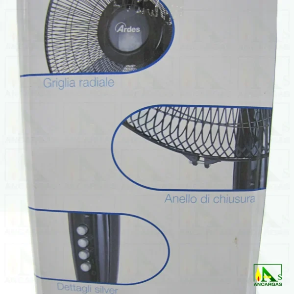 Ardes Ventilador de Pie Style 40 negro - Imagen Web de Ancargas ©