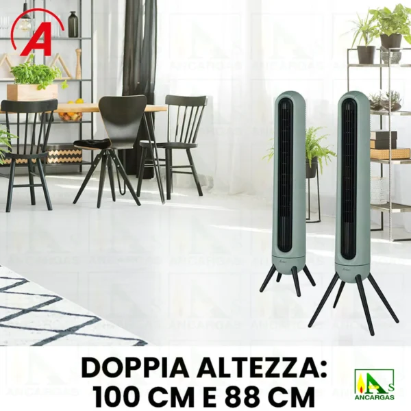 VENTILADOR DE TORRE ROCKET DE 45W - Imagen Web de Ancargas ©