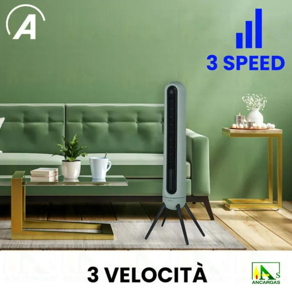 VENTILADOR DE TORRE ROCKET DE 45W - Imagen Web de Ancargas ©