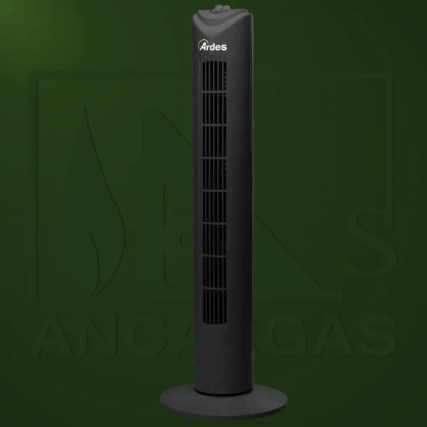 VENTILADOR TORRE NEGRO DRITO ALTURA 80 CM - Imagen Web de Ancargas ©