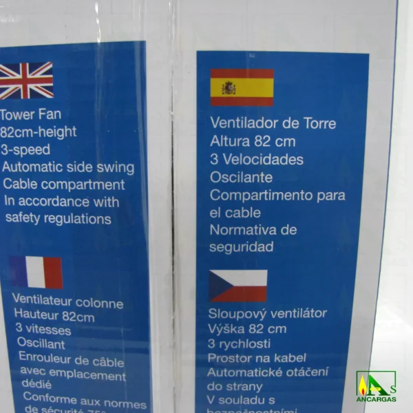 Ardes ventilador Totem - Imagen Web de Ancargas ©