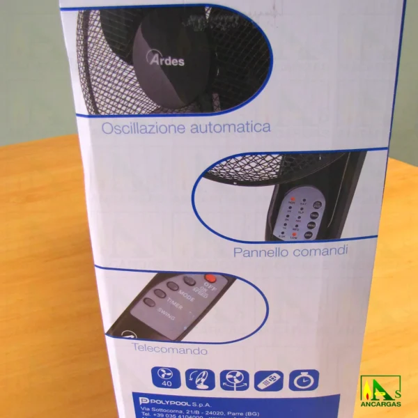 Ardes Ventilador de pared Pareto Cool - Imagen Web de Ancargas ©