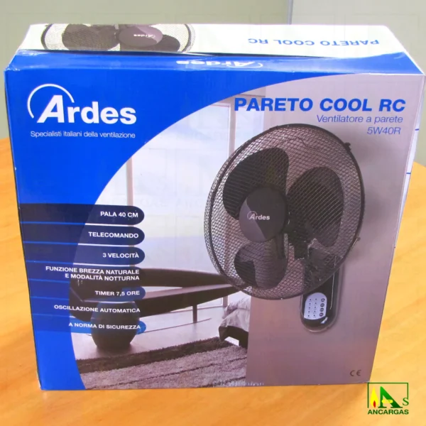 Ardes Ventilador de pared Pareto Cool - Imagen Web de Ancargas ©