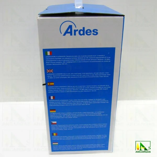 Ardes Humidificador Nebulo 30W - Imagen Web de Ancargas ©