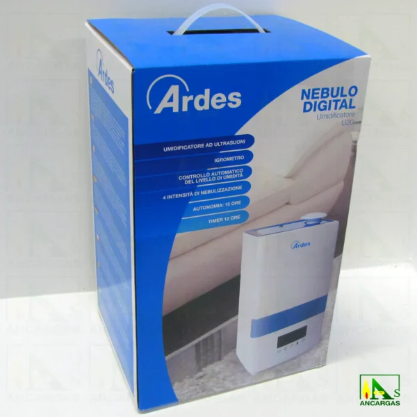 Ardes Humidificador Nebulo Digital 30W - Imagen Web de Ancargas ©