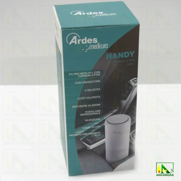 Purificador de Aire Handy - Imagen Web de Ancargas ©