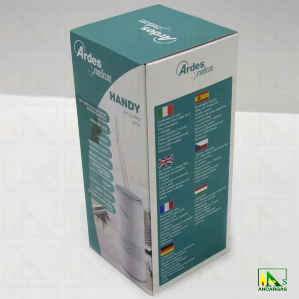 Purificador de Aire Handy - Imagen Web de Ancargas ©