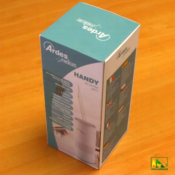 Purificador de Aire Handy - Imagen Web de Ancargas ©