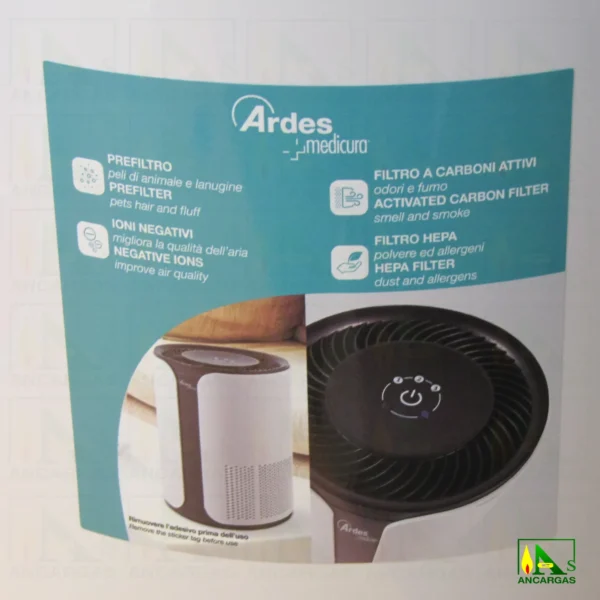 Purificador de Aire Neat - Imagen Web de Ancargas ©