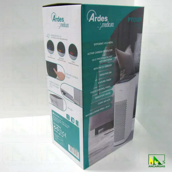 Purificador de Aire Pyour - Imagen Web de Ancargas ©