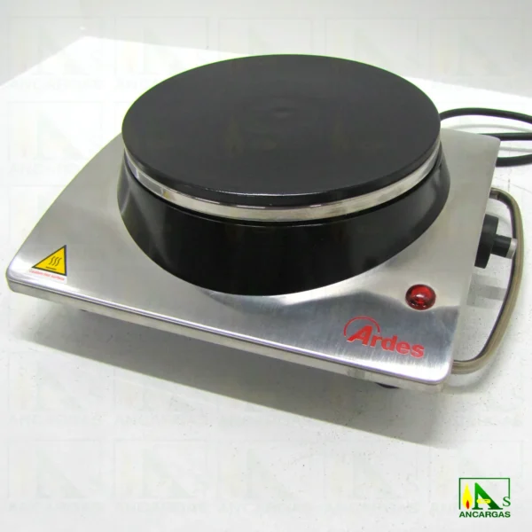 TIKAPPA INOX Hornillo Eléctrico Inox. FC-TK21 - 1500W - Imagen Web de Ancargas ©