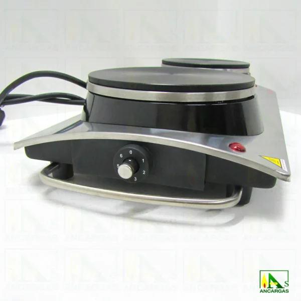 TIKAPPA INOX Hornillo Eléctrico Inox. FC-TK22 - 1000+1500W - Imagen Web de Ancargas ©