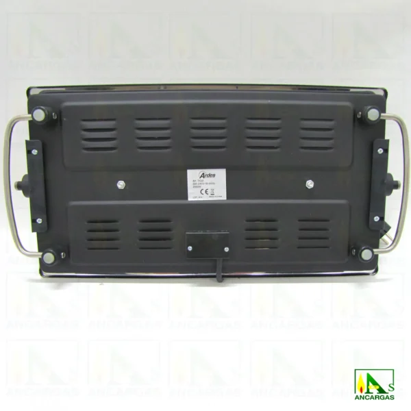 TIKAPPA INOX Hornillo Eléctrico Inox. FC-TK22 - 1000+1500W - Imagen Web de Ancargas ©