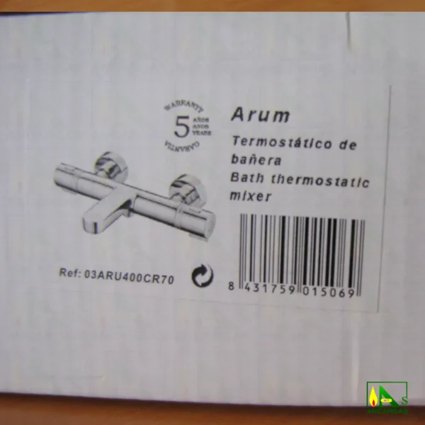 Arum Termostático de bañera - Imagen Web de Ancargas ©