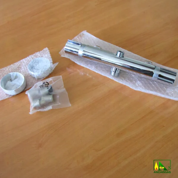 Arum Termostático para sistema de ducha con regulador de caudal y selector rociador-ducha - Imagen Web de Ancargas ©