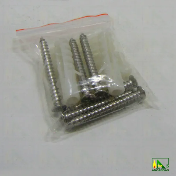 Barra Recta de apoyo - Asidero en acero inox - Imagen Web de Ancargas ©