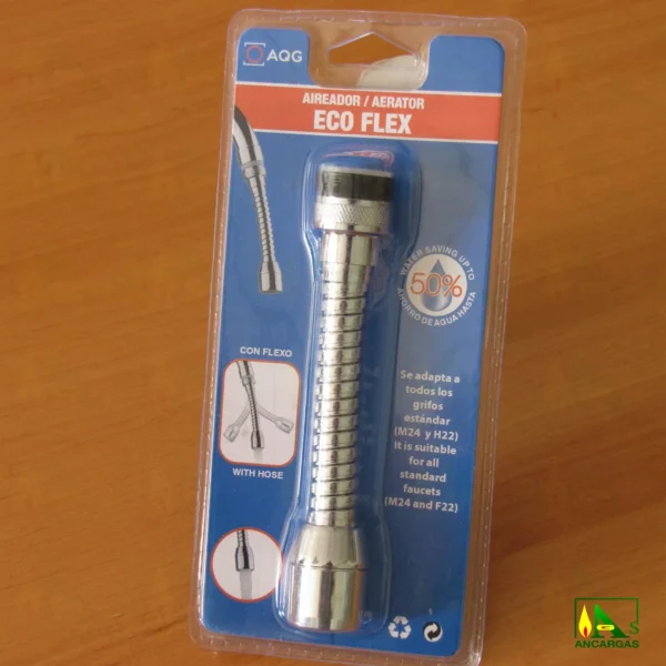 Aereador Economizador de Agua con flexo Ecoflex - Imagen Web de Ancargas ©