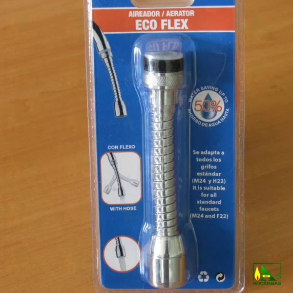 Aereador Economizador de Agua con flexo Ecoflex - Imagen Web de Ancargas ©