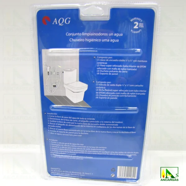 Flix Kit ducheta con agua FRIA para sustituir el bidet - Imagen Web de Ancargas ©