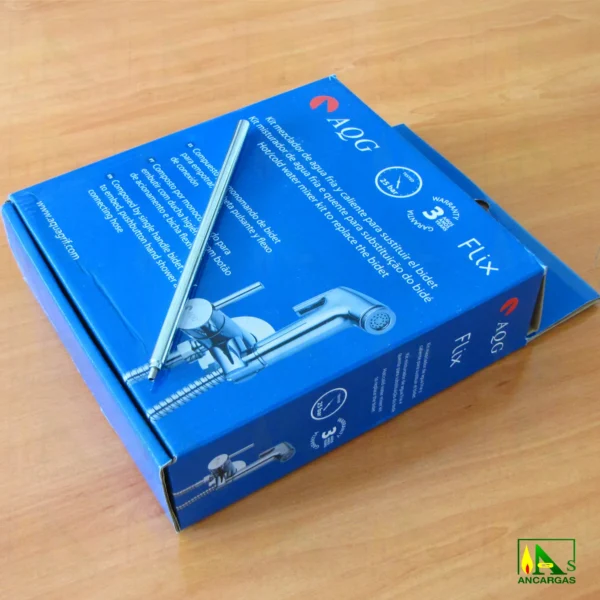 Flix Kit ducheta para sustituir el bidet agua FRIA y CALIENTE - Imagen Web de Ancargas ©