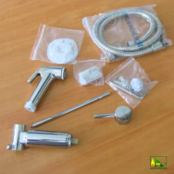 Flix Kit ducheta para sustituir el bidet agua FRIA y CALIENTE - Imagen Web de Ancargas ©