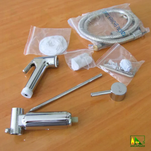 Flix Kit ducheta para sustituir el bidet agua FRIA y CALIENTE - Imagen Web de Ancargas ©