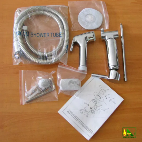 Flix Kit ducheta para sustituir el bidet agua FRIA y CALIENTE - Imagen Web de Ancargas ©