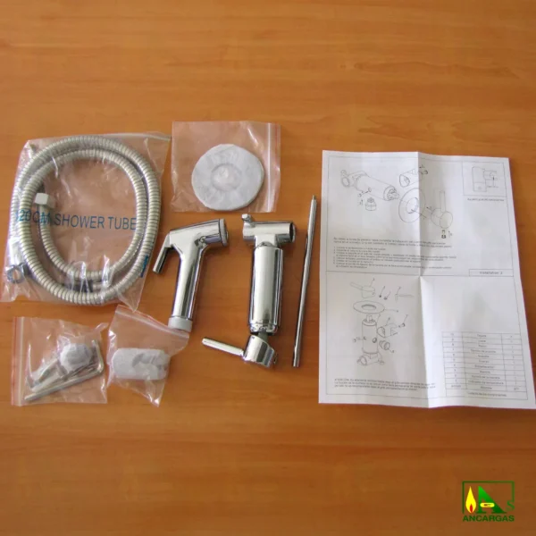 Flix Kit ducheta para sustituir el bidet agua FRIA y CALIENTE - Imagen Web de Ancargas ©