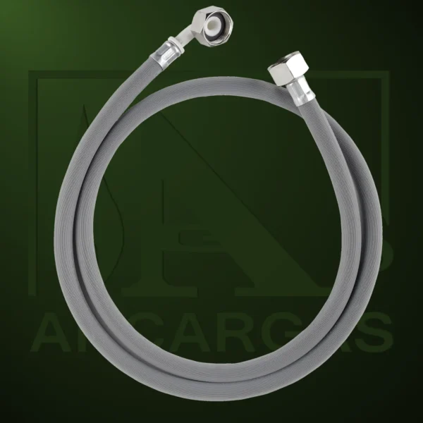 Tubo de conexión para lavadoras 1.5 y 2m - Imagen Web de Ancargas ©
