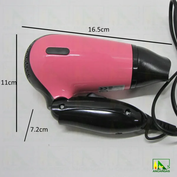 Ardes Secador de pelo de viaje con mango plegable - Imagen Web de Ancargas ©